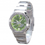 Casio G-Shock G-Steel Analoog-Digitaalne Roheline sihverplaat Kvarts GM-2110D-3A 200M Meeste k&auml;ekell roheline