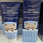BONNYHILL Mesilase taruvaik/ &ouml;ine retinool/ maasikapiim/ roosa p&otilde;rsa kollageen/ vaala kolmekordne HA peptiidikreem 170 ml Night Owl Retinol