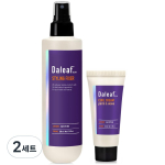 Dalif Glam Styling Hair Fixer 200ml + Curl Cream 30ml, 2 sets white