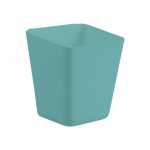 Kaasaskantav tagarippuv PP plastikust hoiukorv K&ouml;&ouml;k Vannituba Miniorganisaatorid Mitmesugused kodumajapidamises kasutatavad hoiukarbid konteiner 13x12x11cm roheline