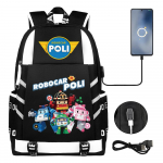 Suur laste ortopeediline kooliseljakott teismelistele poissmeestele koos k&otilde;rvaklappide pikendusjuhtme ja laadimispikendusjuhtmega