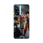 Coque pour Oppo A57s 4G Sangoku naruto Luffy one piece Dragon Ball z 3D Anime manga Maniacase