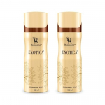 Ramsons - EXOTICA Deodorant Spray | 200 ML x 2 | Body Perfume For Women | TN - Peach, Orange Blossom | MN - Honey, Jasmine, Rose | BN - Vanilla