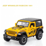 Uus 1:20 M&otilde;&otilde;tkavas Jeep Wrangler Rubicon Sulamist Automudel Valatud Metallist M&auml;nguasi Maastikus&otilde;iduk Automudel Simulatsioon Kollektsiooni Kaunistused Laste Kingitus kollane