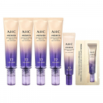 AHC Line Tightening T7 Eye Cream Set (40ml x 4, 12ml x 1 + Samples) - Anti-Wrinkle & Hydration