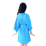 Mugavad ja elegantsed temperamendiga klassikalised mudelid &uuml;hev&auml;rvilised laste kuumad teemantlillet&uuml;drukud lillet&uuml;drukud pruut hommikumantel hommikumantel peokardigan 4 roosa punane v&auml;rv