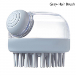 Silikoon &scaron;ampoon hari pea peanaha massaaž kamm juuksepesu kamm keha massaažihari vann du&scaron;ihari salongi juuksuri t&ouml;&ouml;riist