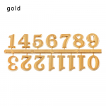 1Komplekt Rooma numbrid Kvartskella osad Araabia numbrikella kellatarvikud DIY k&auml;sitsi valmistatud asendusvidin Digitaalsed remondit&ouml;&ouml;riistad