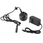 1 tk 12 LED-i v&auml;rviline udumasin koos toiteadapteriga purskkaevutiigi jaoks US Plug 110V