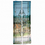 2 tk klaasukse kleebis isekleepuv veekindel seinakleebis kodu kaunistamiseks