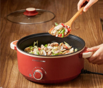 Elektriline pann Multifunktsionaalne elektripott Mini elektripann V&auml;ike elektripott Majapidamispott Mittenakkuv v&auml;ike pott