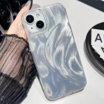 Feather Yarn Texture telefoni&uuml;mbris iPhone 11 13 Pro Max iPhone 14 15 Pro Max 12 13 Pro Max 13 Pro 14 Pro t&auml;iustatud vee- ja kukkumiskindel iPhone 11 puhas