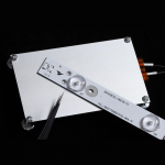 400 W PTC k&uuml;tteplaadi kiip BGA jootekuuliga poolitatud alumiiniumist LED-eemaldusplaat 220v400w