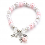 Baby Shower Favor Ristimisk&auml;ev&otilde;ru Ingel Baby Shower T&uuml;drukule Poisi Ristimiskink roosa