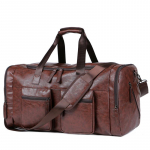 Meeste suure mahutavusega PU-nahast reisikott &ndash; Korea stiilis kaasaskantav &otilde;lakott 32 inch