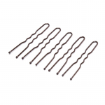 20 tk/komplekt naiste U-kujulised juuksen&otilde;elad juukseklambrid Bobby pins metallist barrette kohv