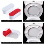 4 tk/partii libisemisvastase WC katte tihendi kaitseraua isekleepuvad istmepolsterduspadjad