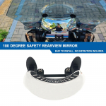 Esiklaas 180-kraadine lainurk tahavaatepeegel HONDA Forza 125 Forza 300 Forza 350 Forza 750 NSS300/350/750 jaoks Chrome