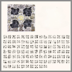 100 tk suur kast Kleebised Vanad libliklilled Taimed Dekoratiivne Liim isetegemine Scrapbooking materjal R&auml;mpsajakirjatarbed roosa