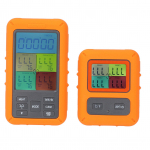 Liha temperatuuriandur Nutikas traadita LCD-ekraan 4 anduriga grill BBQ k&ouml;&ouml;k toiduvalmistamise tarvikud