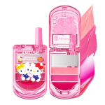 Hello Kitty Edition Amuse Huule- ja p&otilde;sekomplekt mobiiltelefonile #02 Pink Soda Huulepalsam