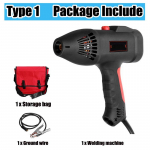 5000 W k&auml;eshoitav elektrikeevitusmasin automaatne digitaalne intelligentne keevitusmasin voolu t&otilde;ukej&otilde;u reguleerimise nupp Type 1