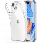 L&auml;bipaistev &uuml;mbris iPhone 15 PLUS jaoks - &Uuml;li&otilde;huke pehme TPU kaitse Phonillico&reg;