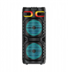 Denver BPS-355 - Bluetoothi peok&otilde;lar LED-valgustusega, Denver must
