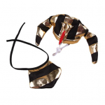 Lemmiklooma Cosplay Egiptuse vaarao kost&uuml;&uuml;mikomplekt Vana-Egiptuse vaarao m&uuml;ts ja reguleeritav rinnat&uuml;kk v&auml;ikestele ja keskmistele kassidele koertele