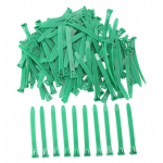 100 tk Reguleeritavad tuhmumiskindlad numereeritud kanajalar&otilde;ngad, linnuliha identifitseerimise jalasildid pardile roheline