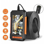 T&ouml;&ouml;stuslik endoskoopkaamera 4,3 tolli 1080P HD 2600mah suure aku t&ouml;&ouml;eaga auto kontrollimise boreskoop IP67 veekindel kanalisatsioonikaamera 2M 8MM Single Lens