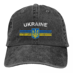 Suvem&uuml;ts P&auml;ikesevisir Ukraina Embleem Ukraina lipp Hip Hop M&uuml;tsid Cowboy M&uuml;ts Peak&uuml;barad One Size