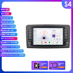 Ossuret 2Din Android 13 Autoraadio Mercedes Benz GL ML W164 ML350 ML500 X164 GL35 GL45 2005-2012 Navigatsiooniga GPS Intelligentsne Multimeedia Video WIFI S4 8Core 4G 32G