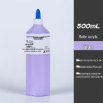 500ml ruudukujuline pudel akr&uuml;&uuml;lv&auml;rvi laste grafitile, kipsnuku v&auml;rvimisele ja lasteaia v&auml;rvimisele 500ml Paint