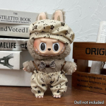 Mood Riided Ropa Labubu Riided R&otilde;ivakomplekt Nuku Aksessuaarid 15/17cm Labubu V2 V1 Pl&uuml;&uuml;sist Nuku Traksid &Uuml;likond NO DOLL