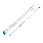 uxcell 10 tk Painduv lamekaabel 1 mm samm 4 kontaktiga 200 mm Painduv lintkaabel FFC kaabel AWM 20624 80C 60V valge