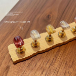 100 tk/leht valge ellipsiga manik&uuml;&uuml;ri tugi Kahepoolne kleeplint k&uuml;&uuml;nte kunstiteoste kuvamiseks kunstk&uuml;&uuml;nte kuvamisaluse t&ouml;&ouml;riistad