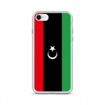 Coque pour iPhone - Drapeau de la Libye - iPhone 8 - Silikoonist supp - Design fin et l&eacute;ger