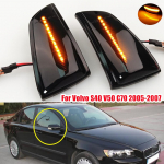 LED K&uuml;lgpeegli suunatuli J&auml;rjestikune vilkur Volvo S40 2004-2007 V50 2004-2008 C70 2006-2009 jaoks