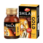 Dabur Shilajit Gold 20 kapslit | Ayurveda toidulisand meestele | Tugevdab j&otilde;udu, vastupidavust ja eluj&otilde;udu | Looduslik energia- ja j&otilde;udluse parandaja
