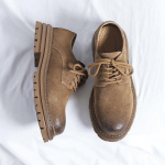 Luksusbr&auml;nd Paksude Taldadega Veisenahast Suede Oxford Kingad V&auml;litingimustes Ohutuskingad Veisenahast Tald Nahast T&ouml;&ouml;kingad Vabaaja Paeladega Kingad 38 khaki