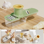 3 in 1 Ginger Garlic Grater Crusher Kitchen Tool for Easy Slicing Grating roheline
