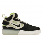 Nike Air Force 1 Mid React must neoon meeste tossud valge purje Ghost-Green DQ1872-100 41