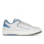Air Jordan 2 Retro Low UNC Meeste tossud Valge University-Blue Cement-Grey DV9956-104 40.5