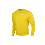 Nike Sportswear Club &Uuml;mmarguse kaelusega dressipluus Meeste Topid Sidrunkollane BV2667-735 S