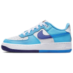Nike Air Force 1 LV8 2 GS Split - Hele Foto Sinine Laste Tossud Valge S&uuml;gav-Kuninglik-Sinine Balti-Sinine DZ2660-100 35.5