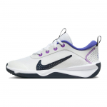 Nike Omni Multi-Court GS Valge Tume Obsidiaan Laste Tennised Hele-Ultramariin Fuksia-Unistus DM9027-104 36