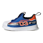 Adidas Originals Superstar 360 Jalan&otilde;ud V&otilde;rk Madalad Rula Jalan&otilde;ud Laste Jalan&otilde;ud Sinine Oranž Valge HQ4074 28