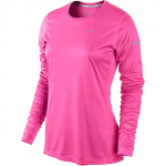 Nike Logo &Uuml;mmarguse kaelusega Pusa Pikkade varrukatega T-s&auml;rk Naiste T-s&auml;rk 519834-667 L