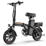 URLIFE F1L Kokkupandav maastikuratas 48V7.5AH aku 350W mootor elektriratas 14-tollised rehvid linnas s&otilde;itmine kokkupandav e-ratas must